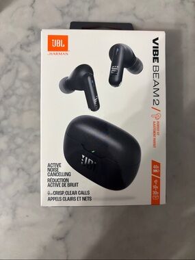 JBL VIBE BEAM 2 Earbuds - Black